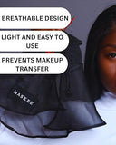 Maskee Original Patented Makeup Protection Hood | Reusable Beauty Hood Prevents Makeup Transfer on Clothes While Changing